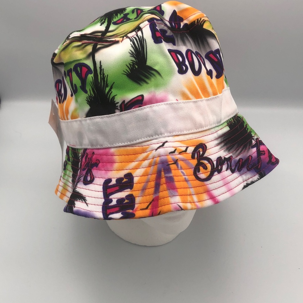 Born Fly Colorful Graphic Bucket Hat NWT